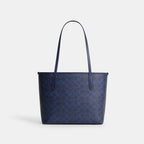 Coach Outlet Medium City Tote Bag In Signature Canvas