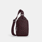 Coach Outlet Racer Sling Pack In Signature Canvas