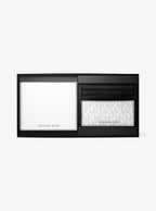 Pebbled Leather Billfold Wallet and Signature Logo Card Case Gift Set