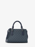 Marilyn Small Signature Logo Messenger Bag