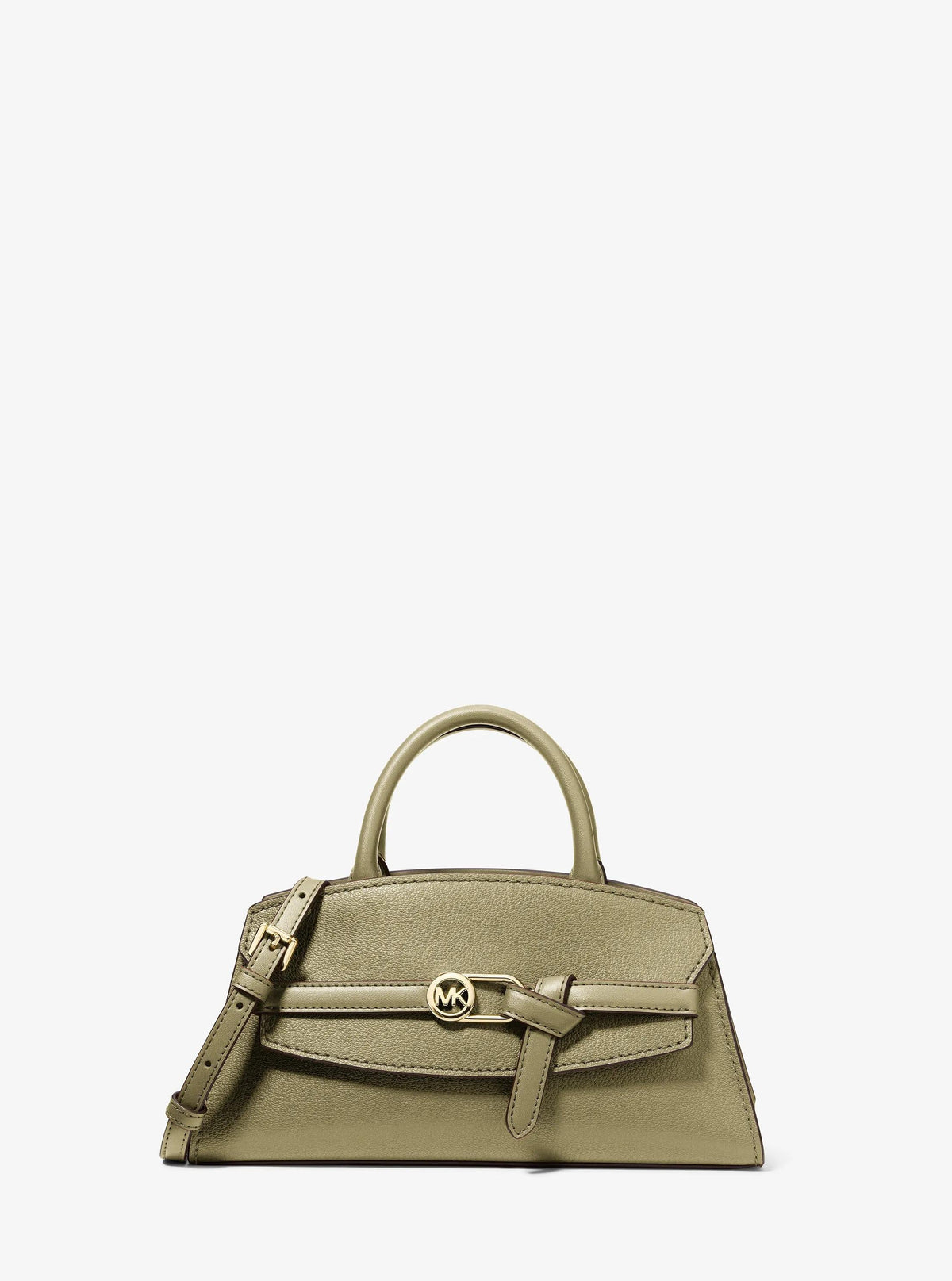 Greta Small Leather Convertible Crossbody Bag