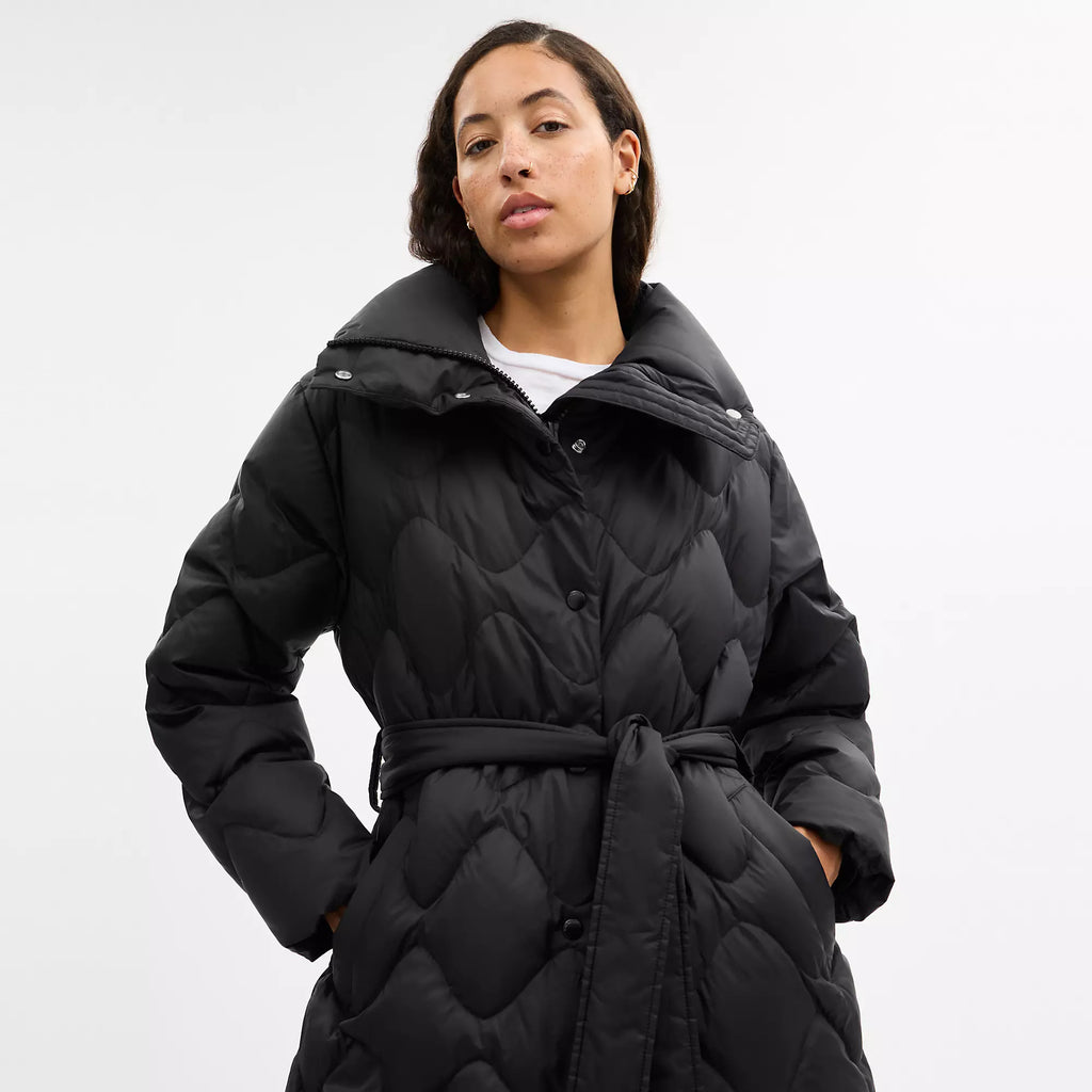 Coach Outlet Quilted Long Puffer
