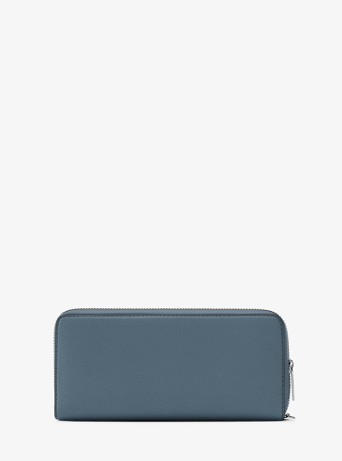 Large Pebbled Leather Continental Wallet