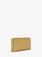 Jet Set Travel Large Pebbled Leather Wristlet