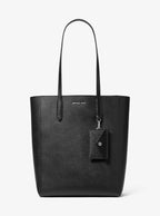 Vincent Large Saffiano Leather Tote Bag with Card Case