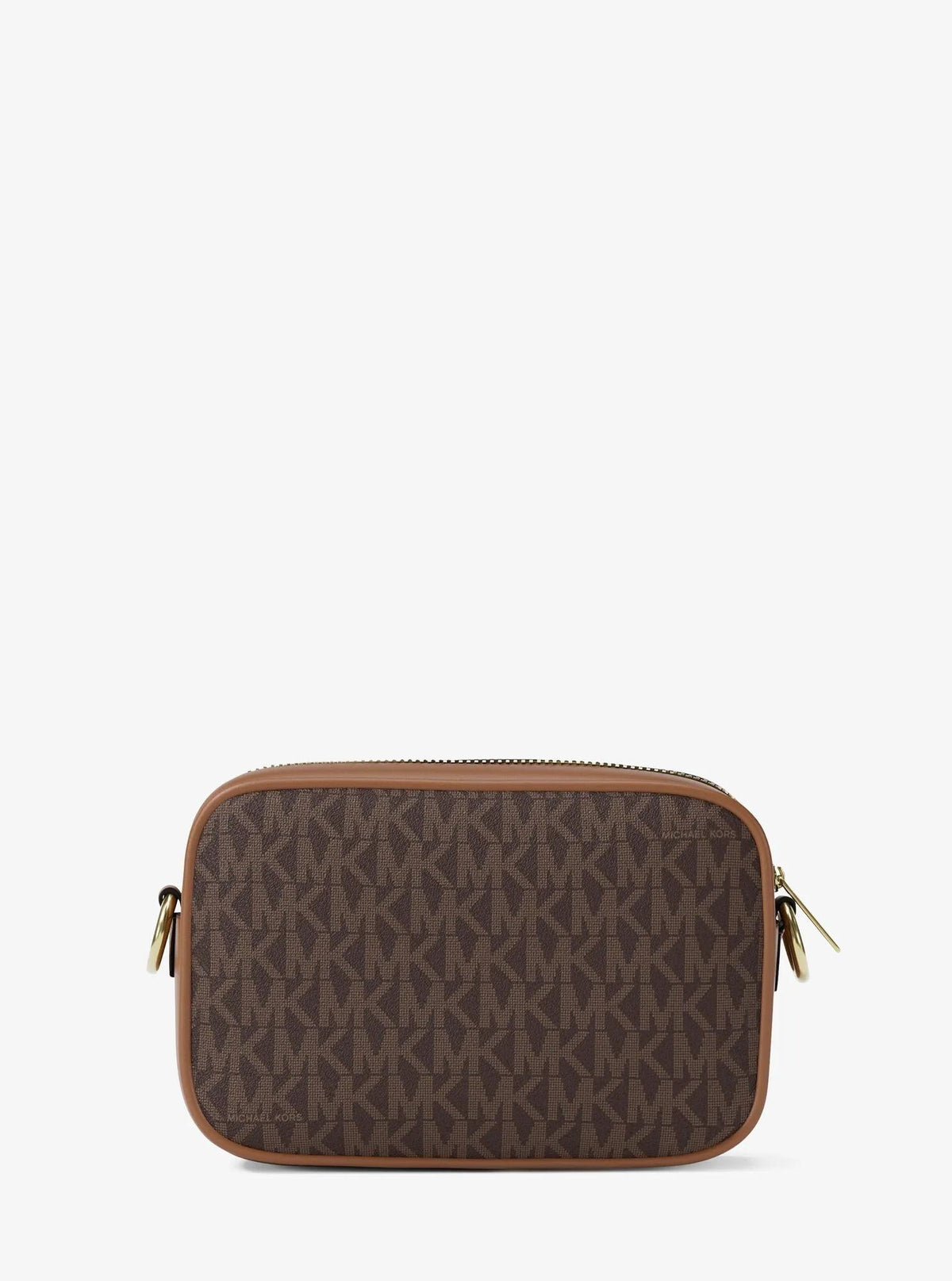 Michael Kors Outlet Jet Set Small Signature Logo Camera Crossbody Bag