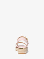 Richie Signature Logo Platform Espadrille Sandal