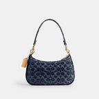 Coach Outlet Teri Shoulder Bag In Signature Regenerative Cotton Denim