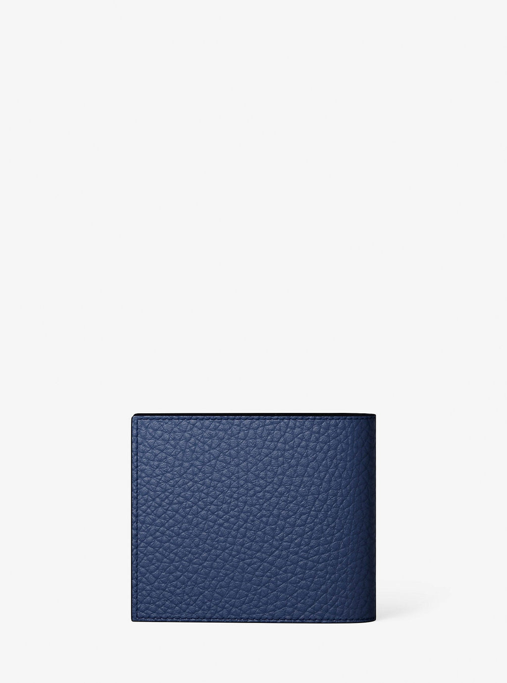 Pebbled Leather Billfold Wallet and Signature Logo Card Case Gift Set