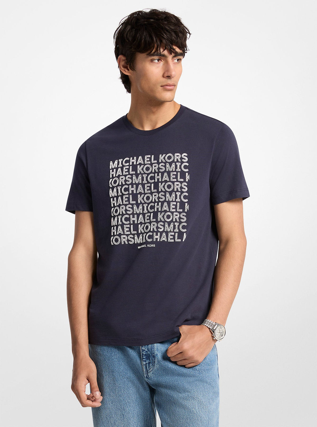 Graphic Logo Cotton T-Shirt