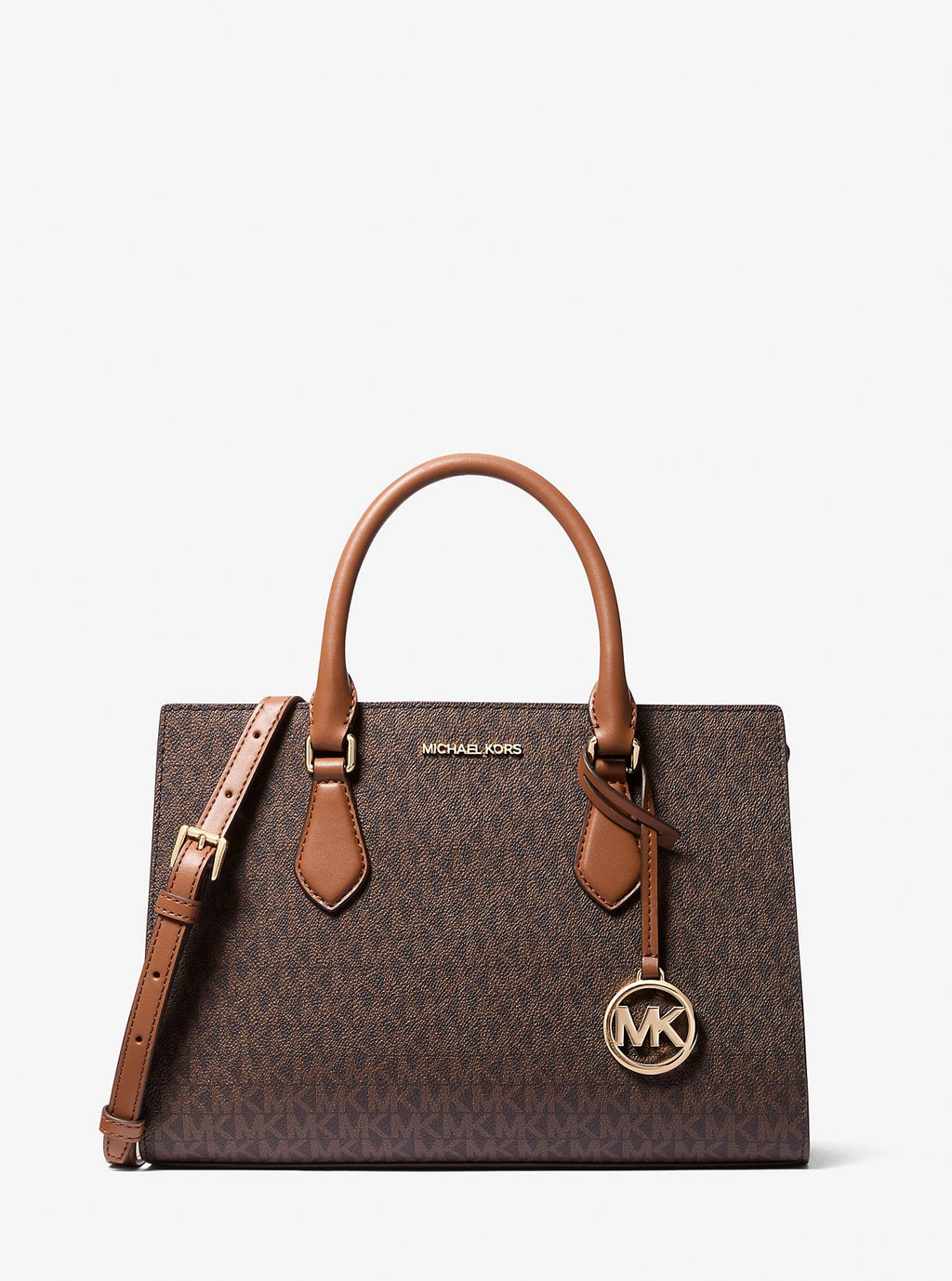 Michael Kors Outlet Sheila Medium Logo Satchel