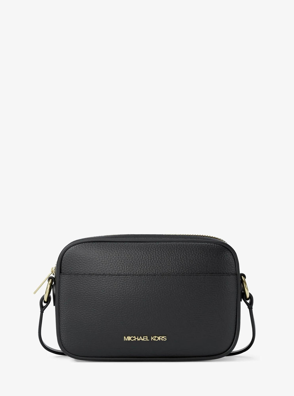 Jet Set Small Pebbled Leather Camera Crossbody Bag