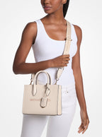 Mirella Small Pebbled Leather Convertible Crossbody Bag
