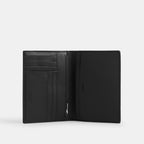 Coach Outlet Passport Card Case In Signature Canvas With Patches