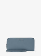 Large Pebbled Leather Continental Wallet