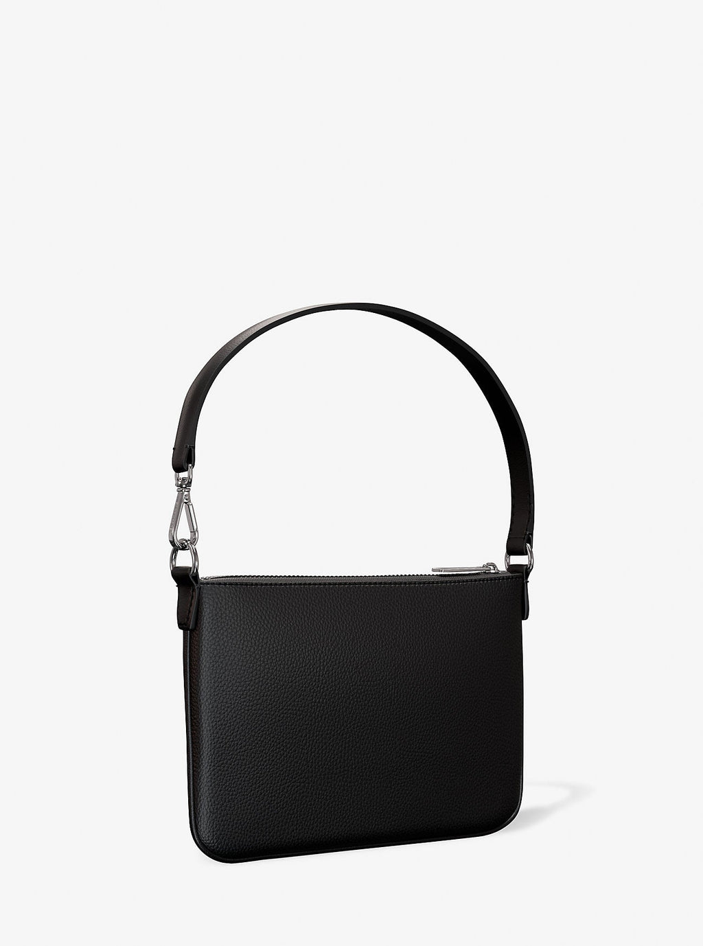 Jet Set Small Pebbled Leather Convertible Wristlet