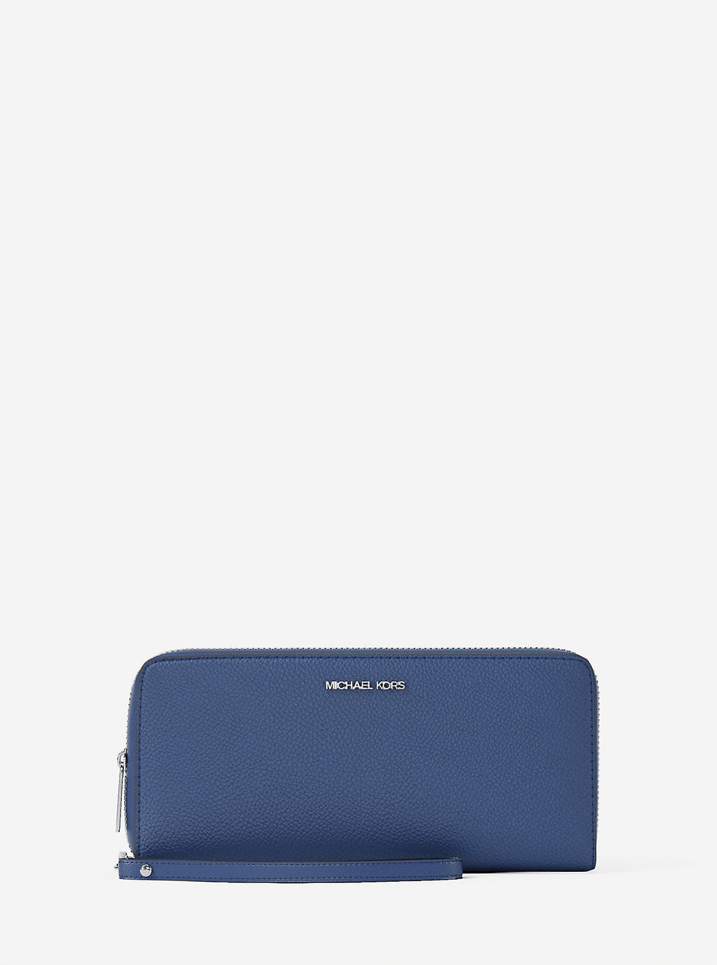 Large Pebbled Leather Continental Wallet