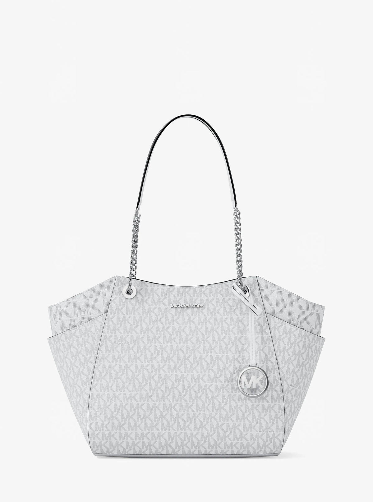 Jet Set Large Signature Logo Shoulder Bag