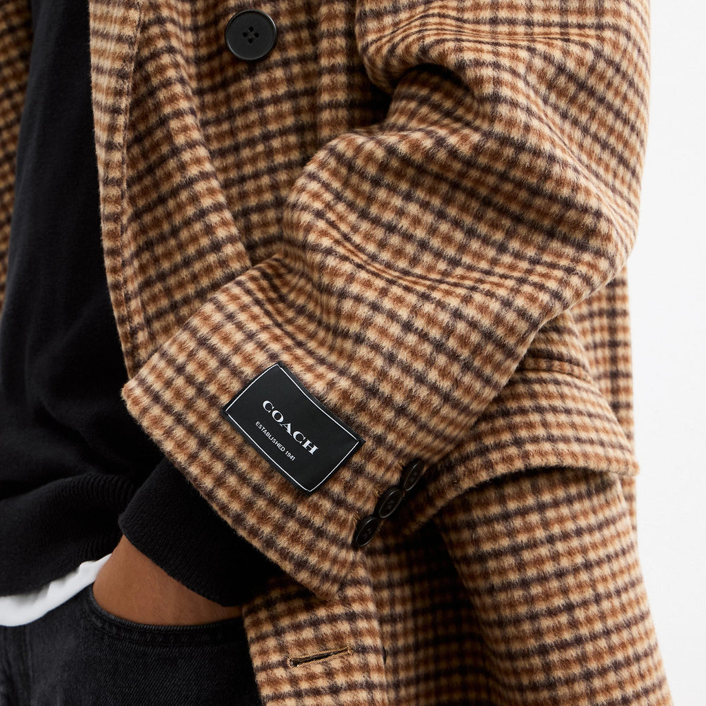 Coach Outlet Wool Topcoat