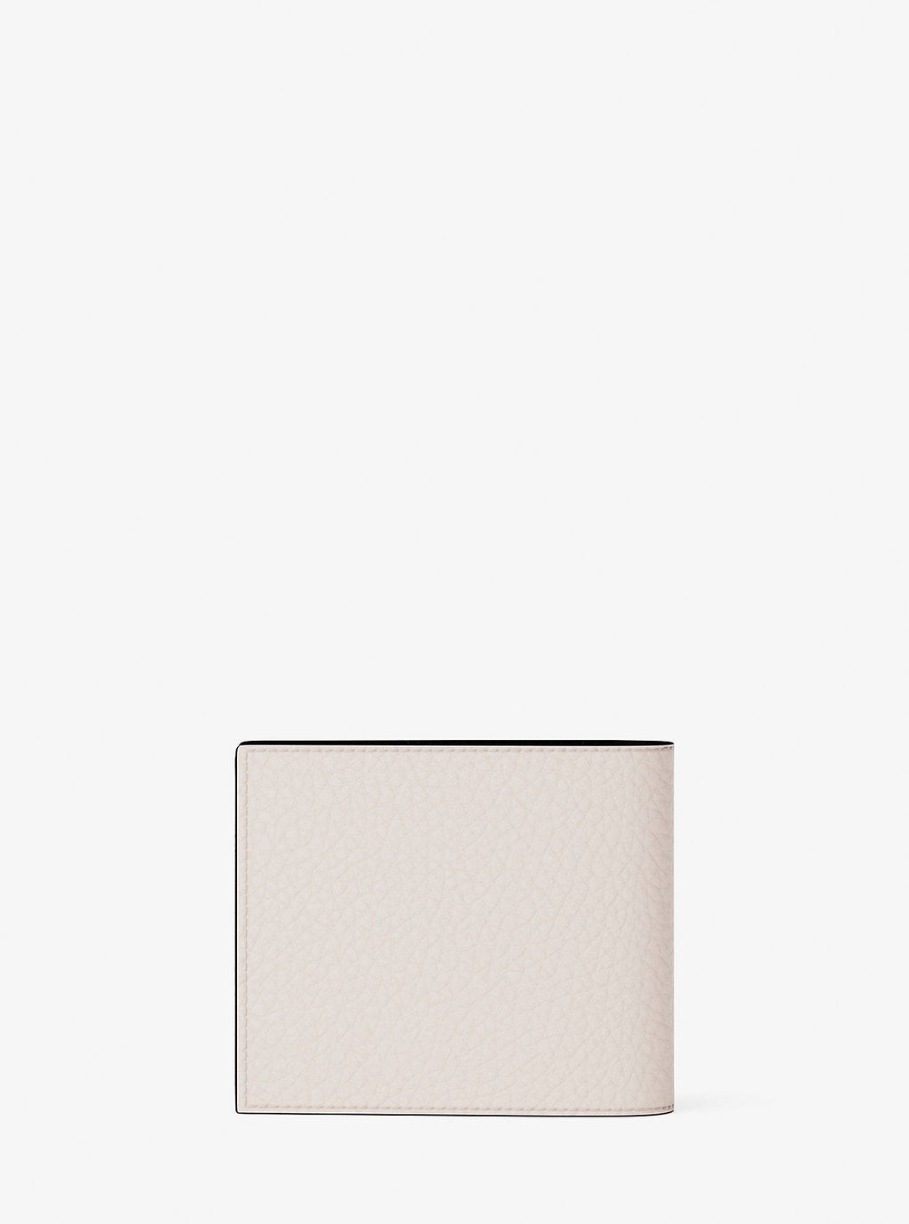 Pebbled Leather Billfold Wallet and Signature Logo Card Case Gift Set