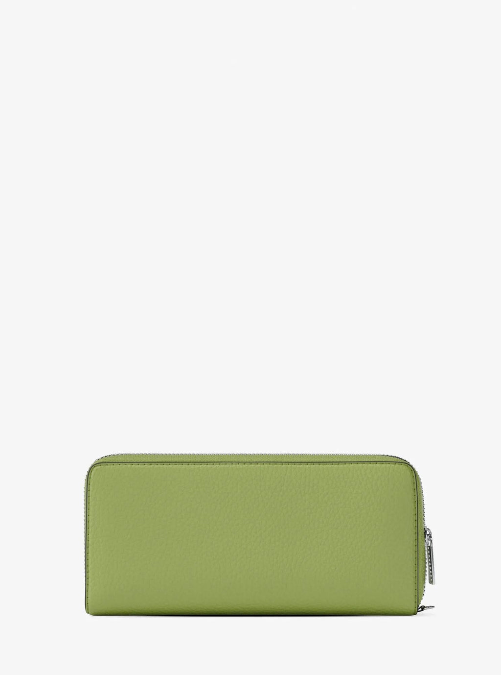 Large Pebbled Leather Continental Wallet