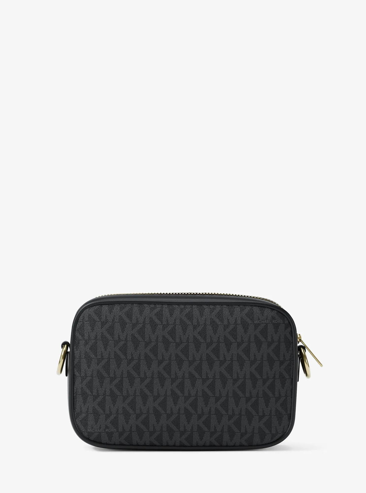 Michael Kors Outlet Jet Set Small Signature Logo Camera Crossbody Bag