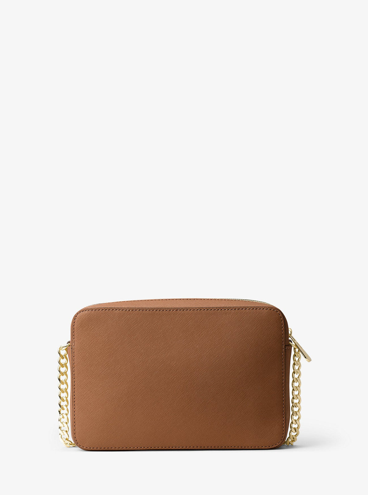 Michael Kors Outlet Jet Set Large Saffiano Leather Crossbody Bag