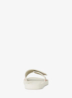 Michael Kors Outlet Palmer Signature Logo Slide Sandal
