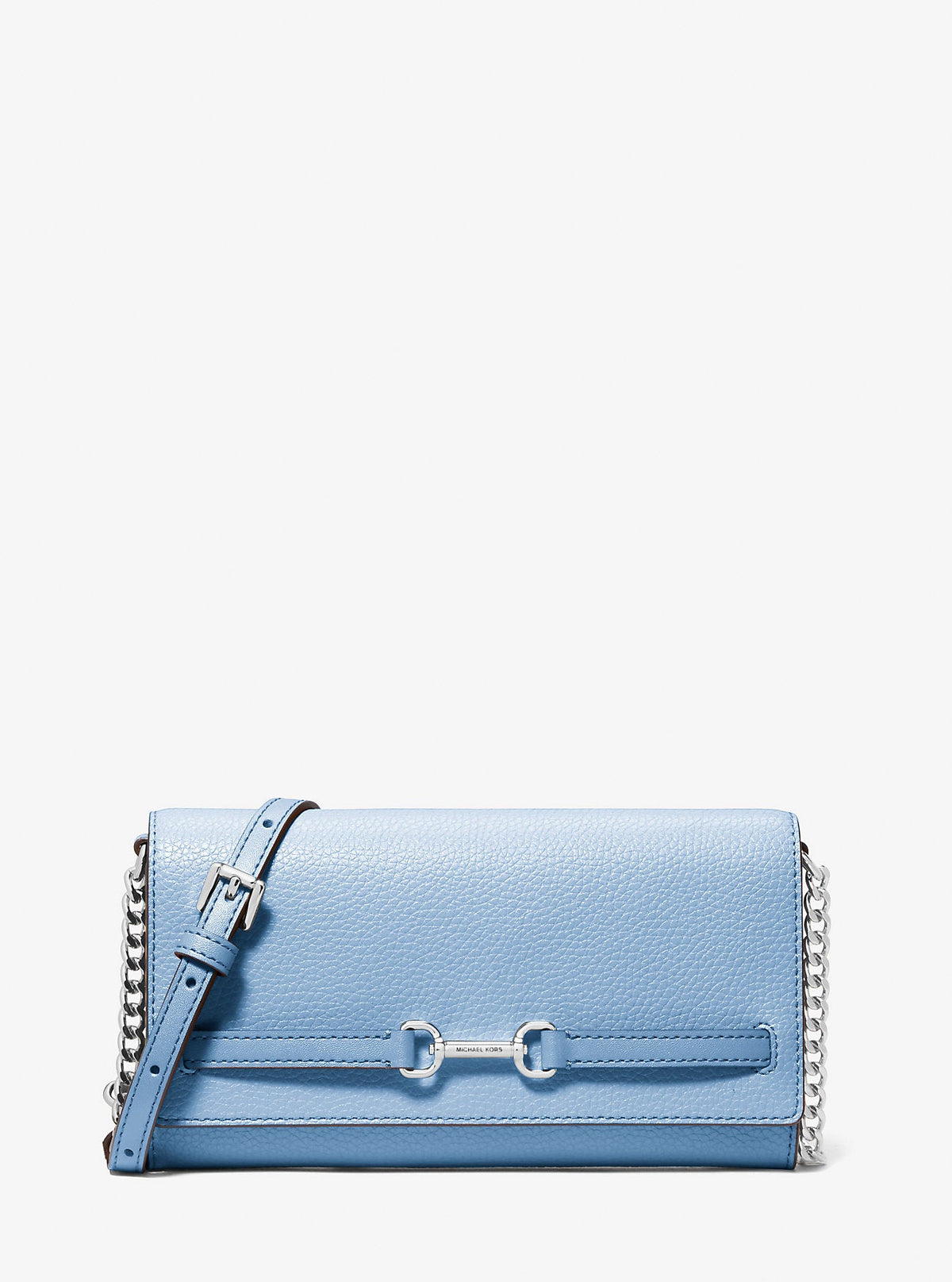 Carson Large Pebbled Leather Convertible Crossbody Bag