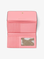 Jet Set Large Signature Logo Tri-Fold Wallet