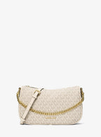 Carmela Medium Signature Logo Convertible Crossbody Bag