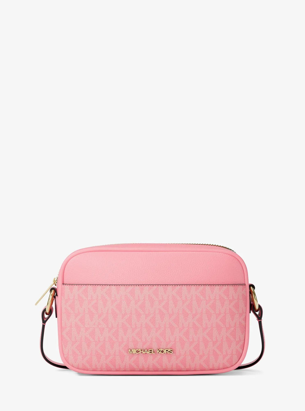 Jet Set Small Signature Logo Camera Crossbody Bag