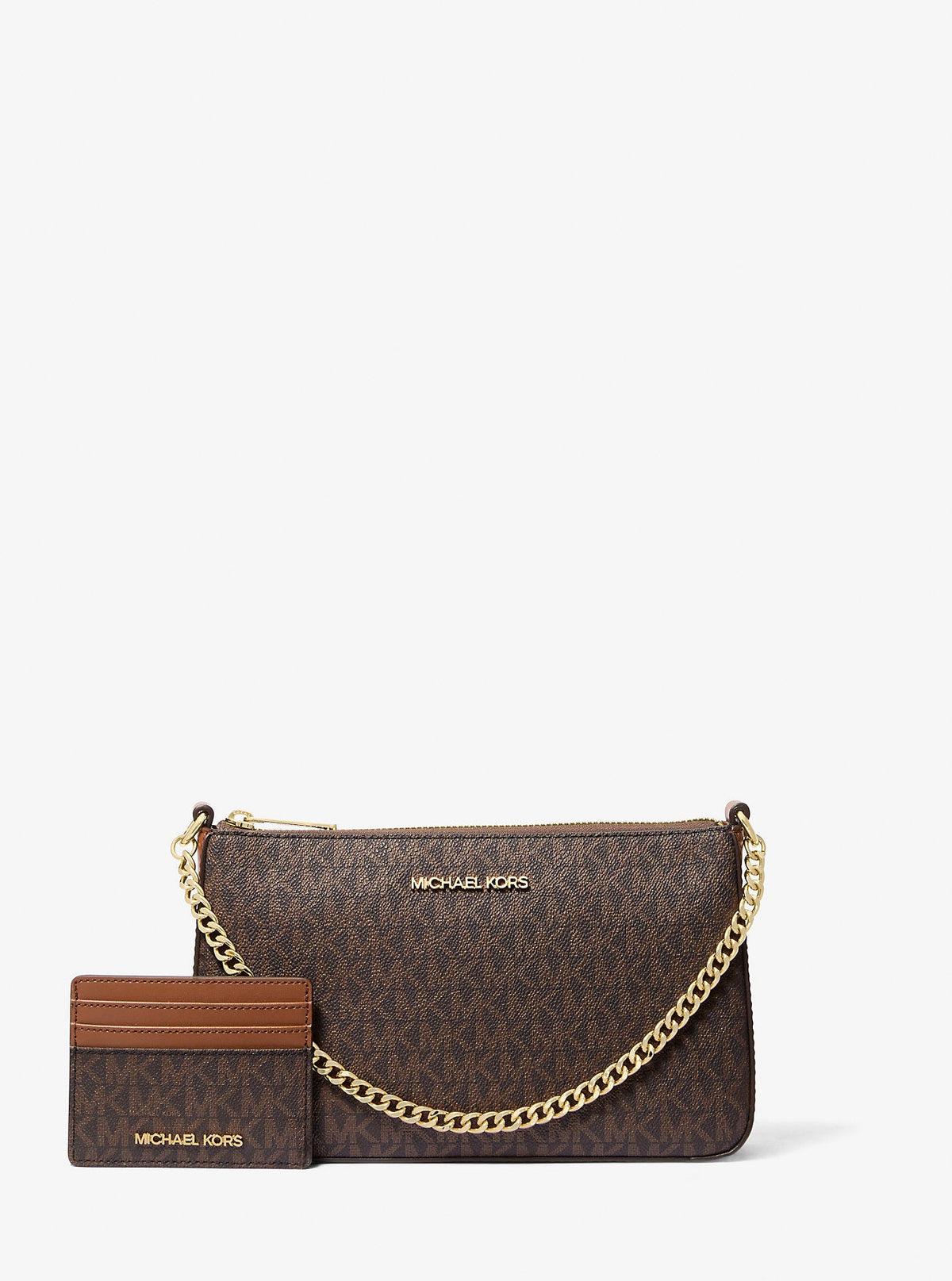 Medium Logo Pouch and Card Case Gift Set