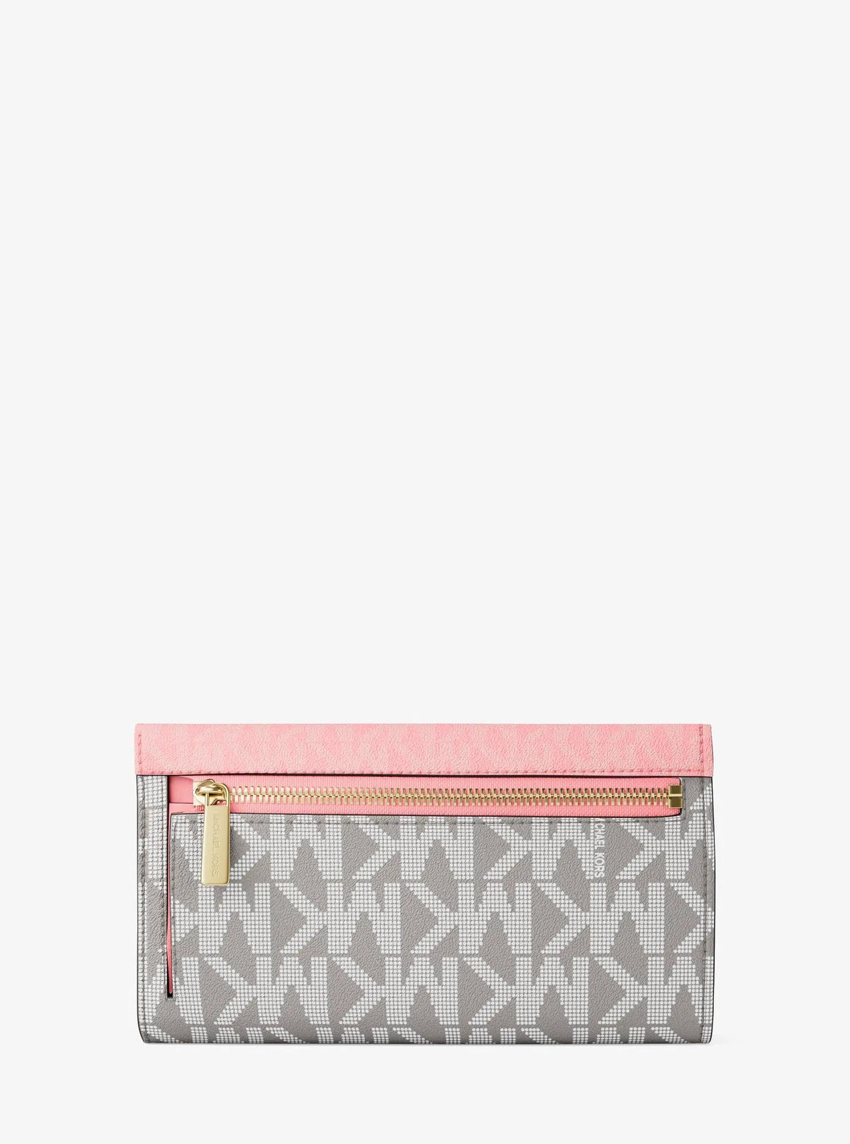 Jet Set Large Signature Logo Tri-Fold Wallet