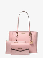 Charlotte Large Saffiano Leather 3-in-1 Tote Bag