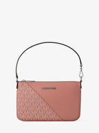 Jet Set Travel Small Signature Logo and Smooth Wristlet
