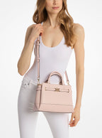 Reed Small Pebbled Leather Satchel