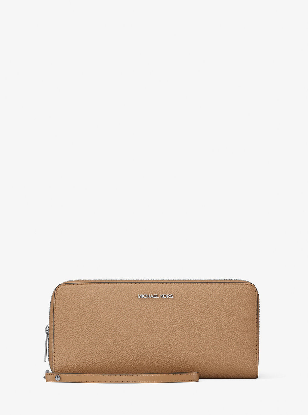 Large Pebbled Leather Continental Wallet