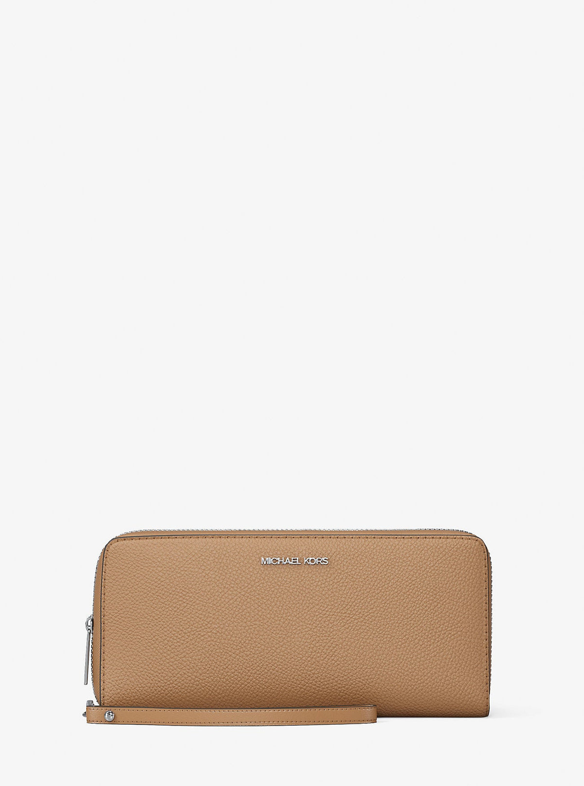 Large Pebbled Leather Continental Wallet