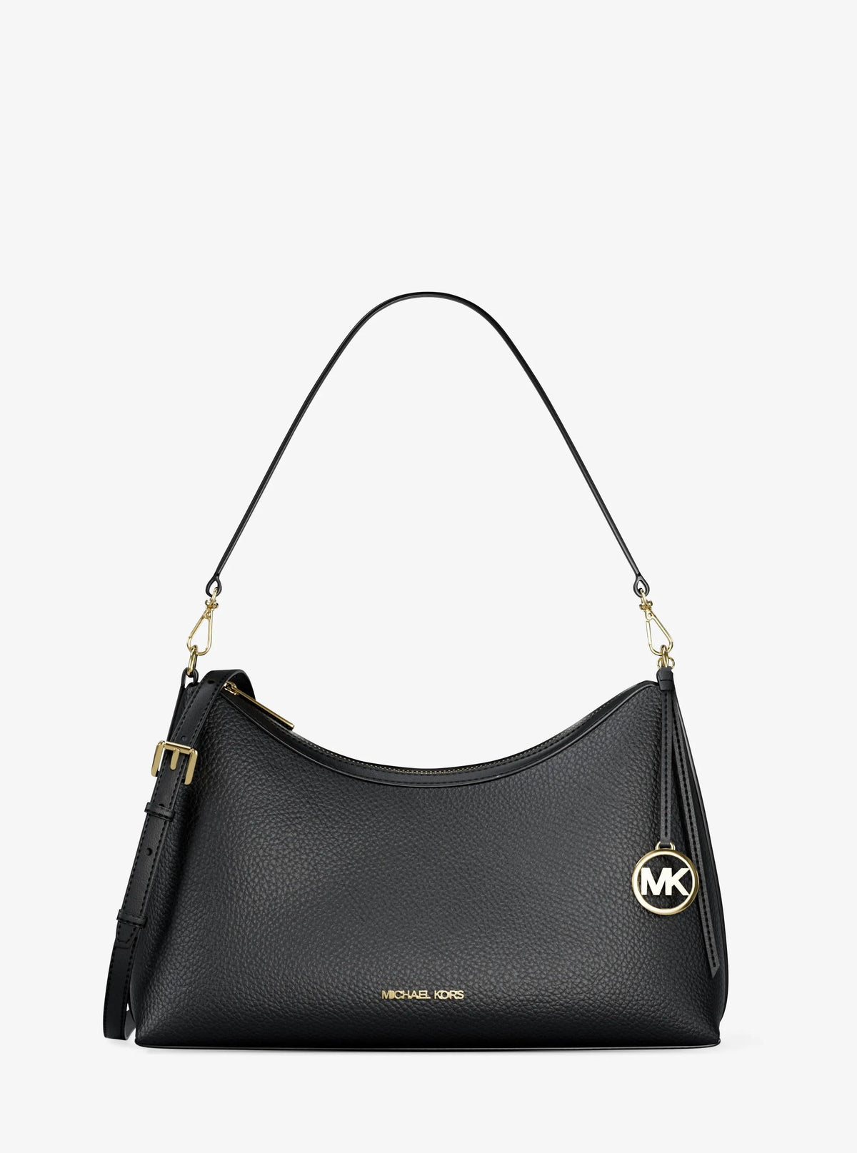 Sammy Medium Pebbled Leather Convertible Shoulder Bag