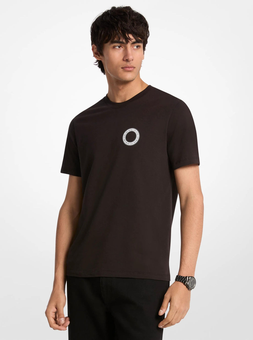 Graphic Logo Cotton T-Shirt