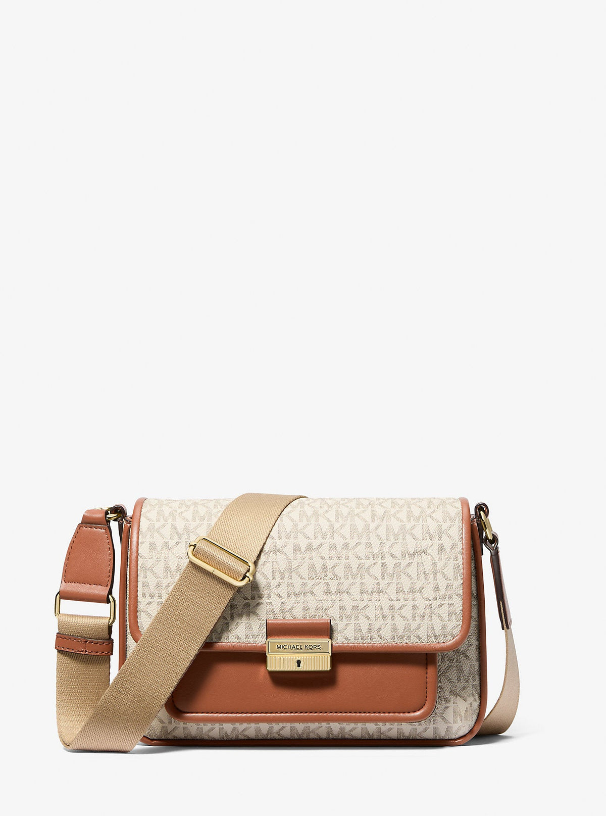 Bradshaw Medium Signature Logo Messenger Bag