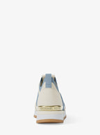 Michael Kors Outlet Jenkins Two-Tone Stretch Knit Trainer