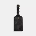 Coach Outlet Luggage Tag In Signature Camo Print