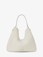 Nayla Medium Signature Logo Shoulder Bag