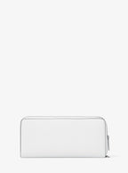Large Pebbled Leather Continental Wallet
