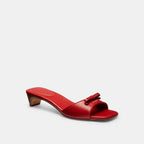 Coach Outlet Bow Kitten Heel Sandal