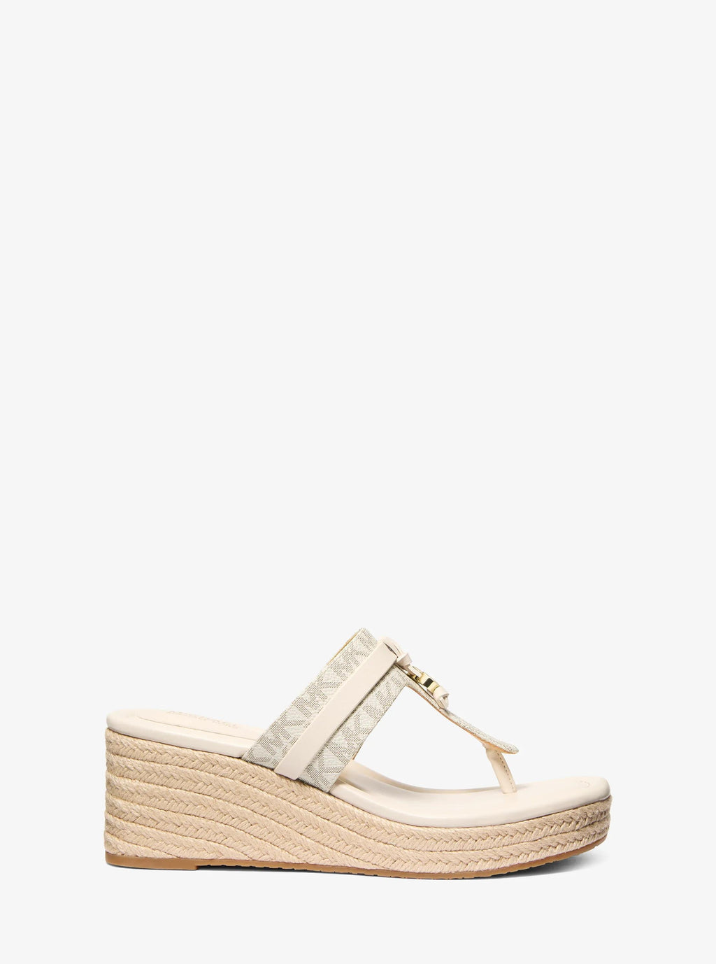 Zoe Signature Logo Wedge Sandal