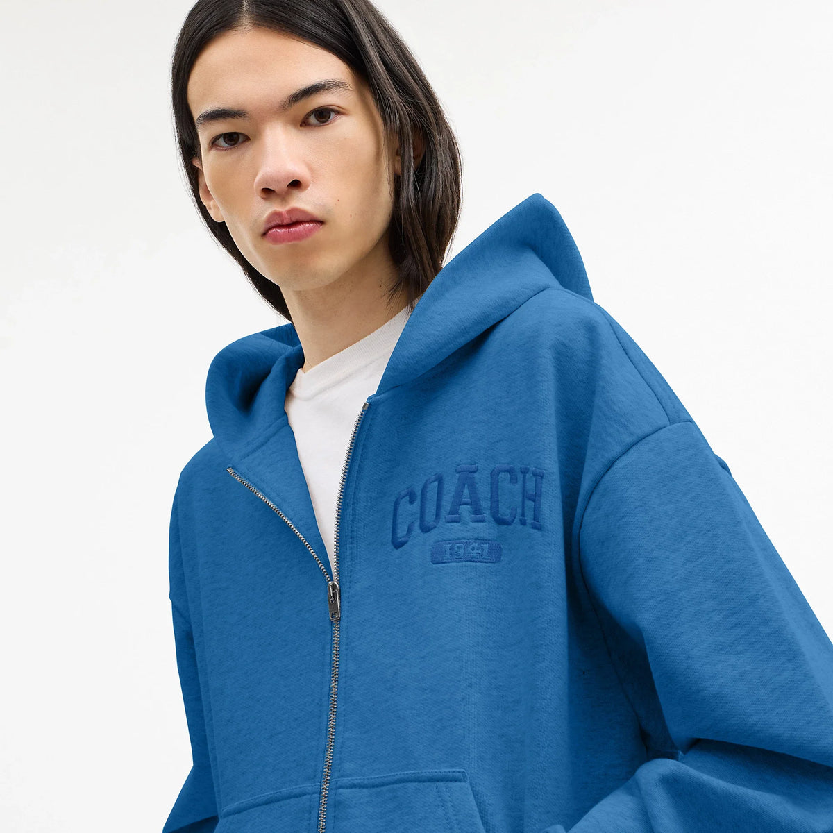 Coach Outlet Boxy Full Zip Hoodie