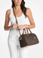 Grayson Medium Signature Logo Duffel Bag